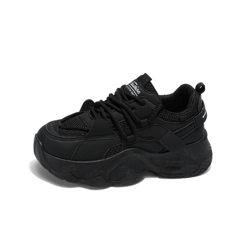 Damen Sportliche Sneaker mit atmungsaktiver Mesh-Oberfläche und dämpfender Laufsohle EB