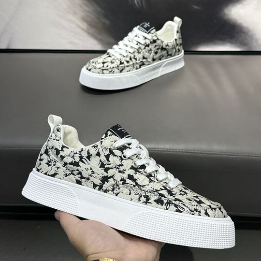 Damen Freizeitschuhe mit floralem Muster EB