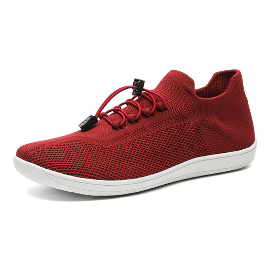 Damen Atmungsaktive Freizeit-Sneaker mit elastischem Schnellschnürsystem EB