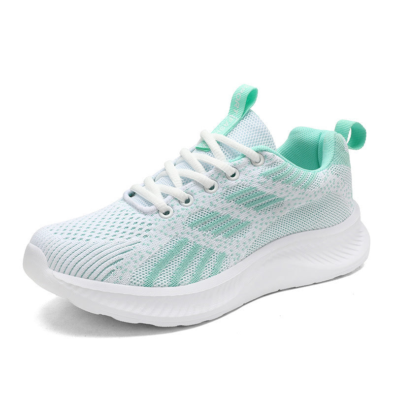 Damen Sportliche Laufschuhe mit atmungsaktivem Mesh-Obermaterial und flexibler Sohle EB