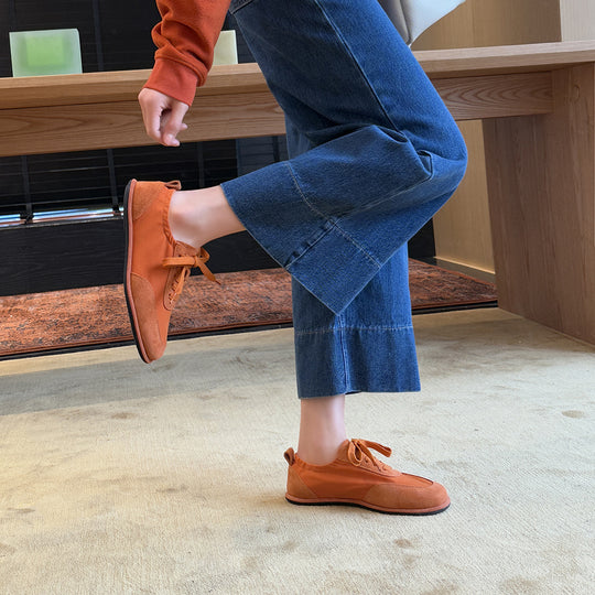 Damen Sportliche Sneakers mit dämpfender Sohle und atmungsaktivem Obermaterial EB