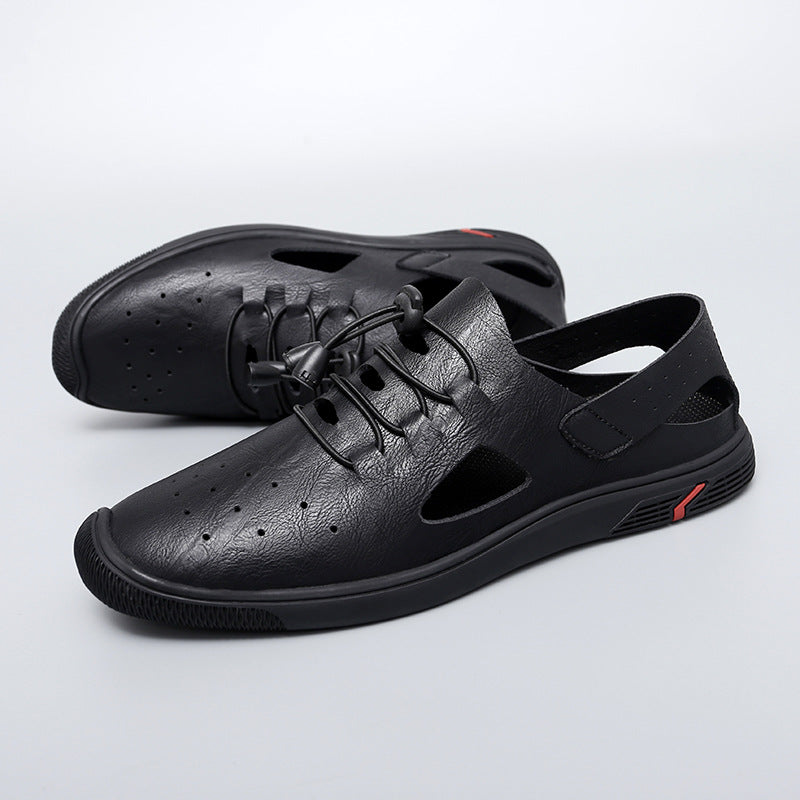 Damen Atmungsaktive Freizeit-Sandalen mit elastischem Schnellschnürsystem EB