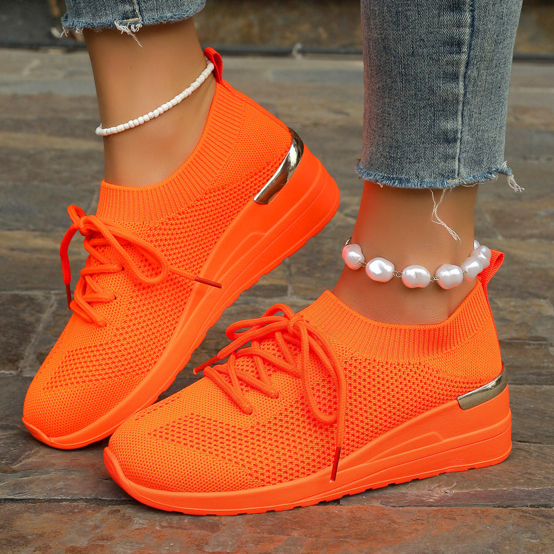 Damen Luftige und innovative Sneakers mit komfortabler Knöchelsocke EB