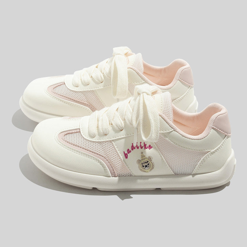 Damen Sneakers mit verspieltem Bärenmotiv und atmungsaktivem Obermaterial EB
