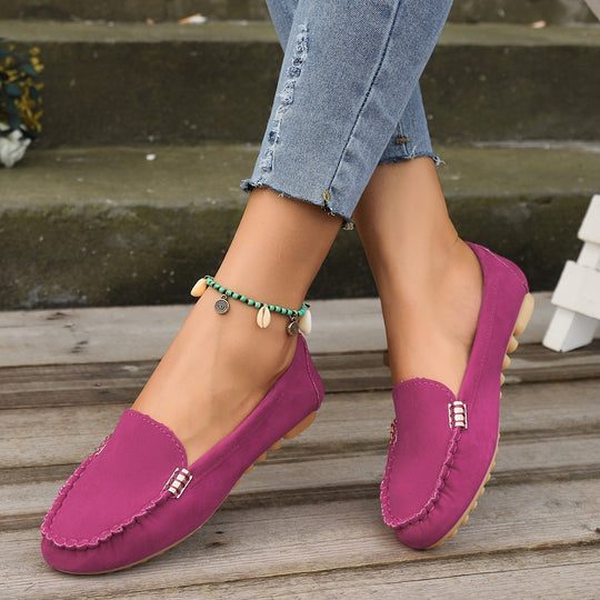 Damen Mokassins mit modischem Detail und orthopädischer Sohle EB