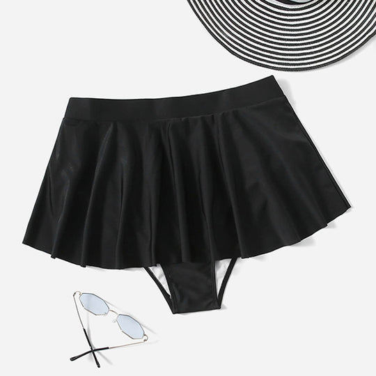 Damen Baderock mit integrierter Bikinihose EB