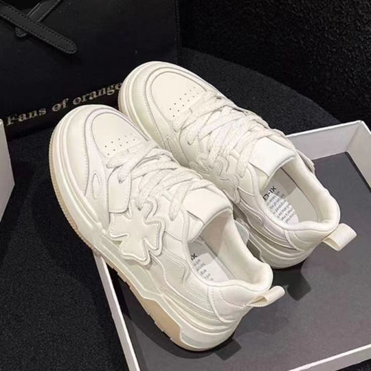 Damen Trendige Sneakers mit modischem Sternen-Design EB