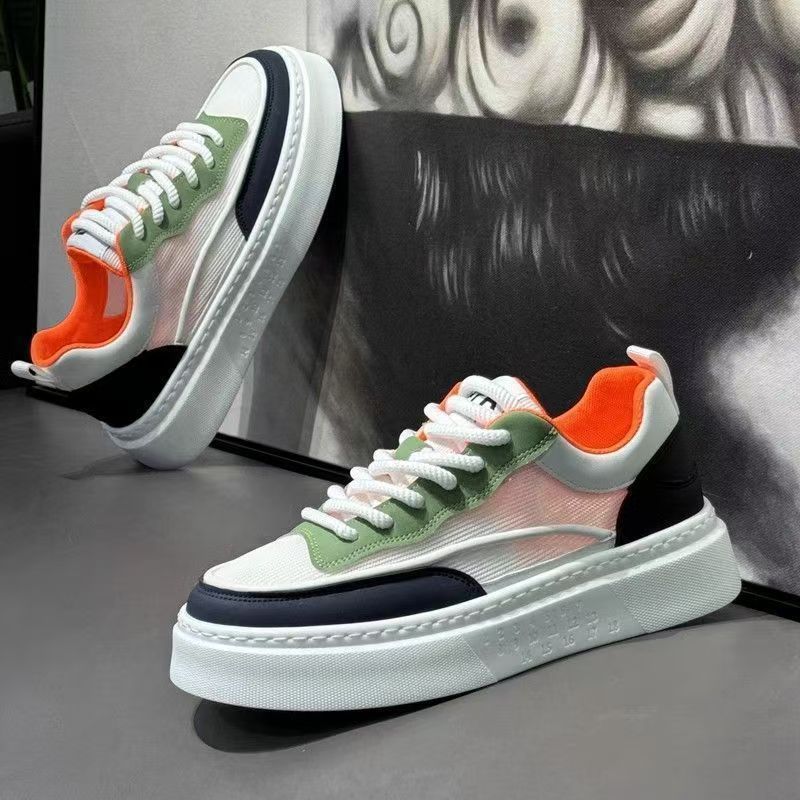 Damen modische Sneakers mit hohem Komfort und trendigen Farbakzenten EB