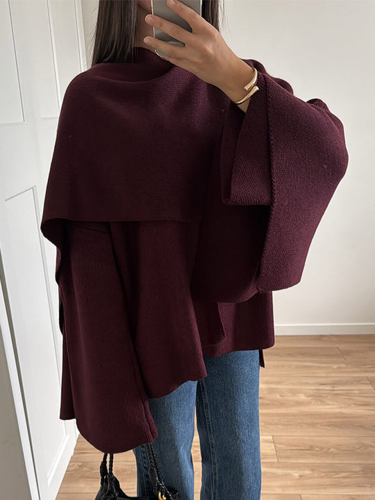 Damen Oversize Wolljacke EB