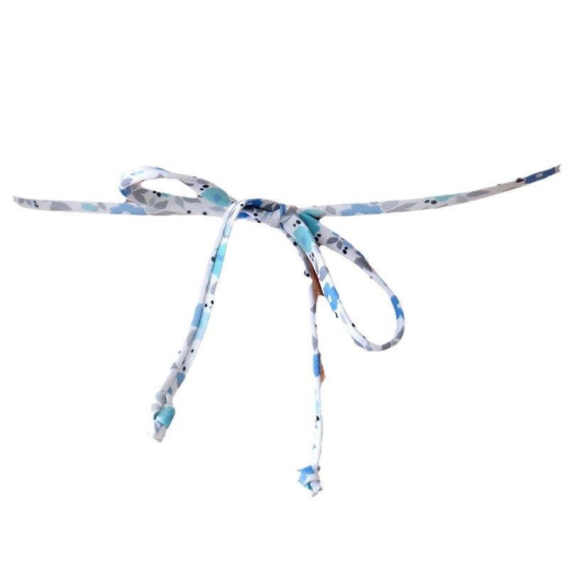 Damen Triangel-Bikinioberteil mit floralem Muster EB
