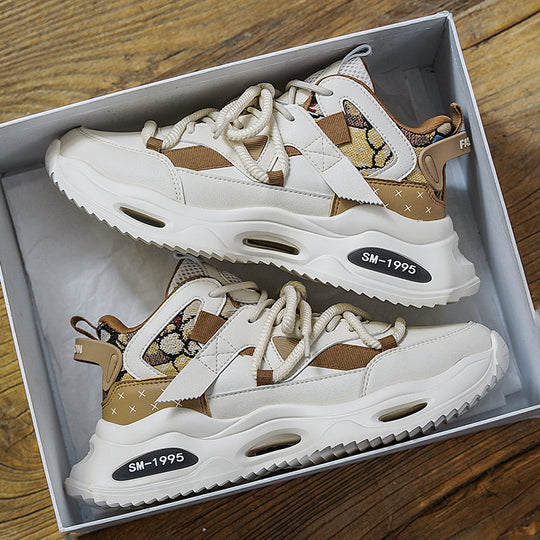 Damen sportliche und atmungsaktive High-Top Sneakers mit innovativer Dämpfungstechnologie EB