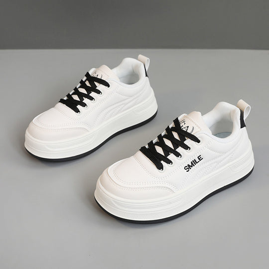 Damen modische Sneakers mit gepolsterter Sohle und atmungsaktiver Obermaterialstruktur EB
