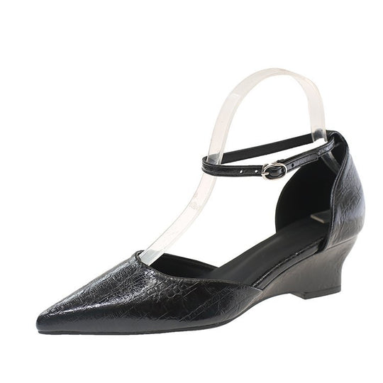 Damen elegante Slingback-Pumps mit transparentem Riemendesign und schickem Blockabsatz EB
