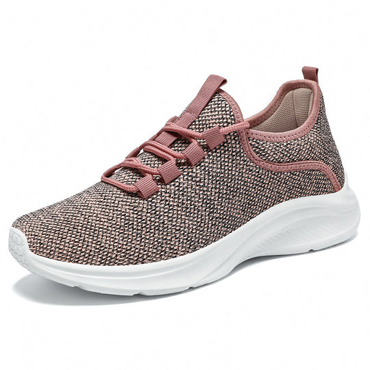 Damen Sportliche Strick-Sneaker mit elastischem Anpassungsprofil EB