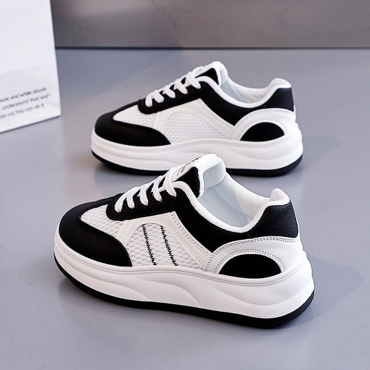 Damen Sportliche Sneakers mit atmungsaktivem Mesh-Obermaterial und bequemer Dämpfung EB