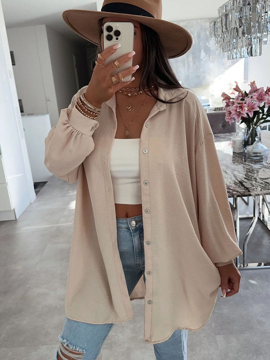 Damen Übergröße Hemdbluse EB