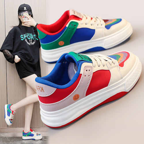 Damen Sportliche Sneakers mit innovativem Designs und atmungsaktiver Obermaterialstruktur EB