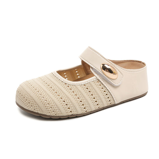 Damen Bequeme Ballerinas mit verstellbarem Riemen EB