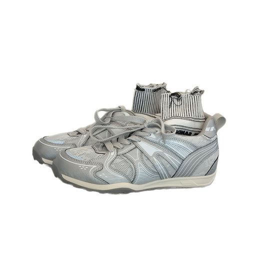Damen Sportliche Sneakers mit atmungsaktivem Mesh-Obermaterial und schockabsorbierender Sohle EB