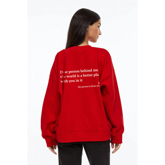 Damen Sweatshirt mit inspirierendem Schriftzug EB