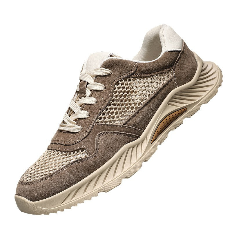 Herren Atmungsaktive Sport-Sneaker mit flexibler Gummisohle und robustem Obermaterial EB