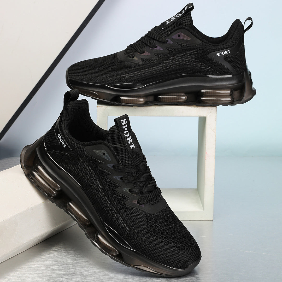 Damen Sportliche Laufschuhe mit atmungsaktivem Gewebe und dämpfender Sohle EB