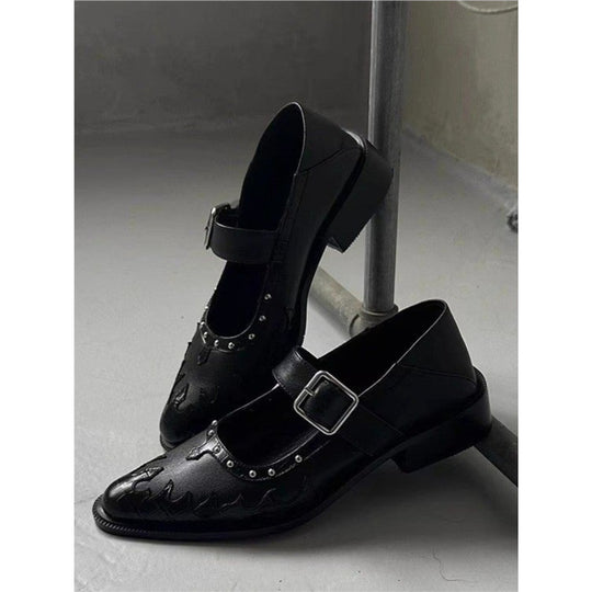 Damen elegante Slingback-Pumps mit dekorativer Schnalle EB