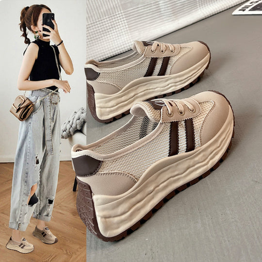 Damen Sneakers mit unterstützender Dämpfung und modernem Design EB