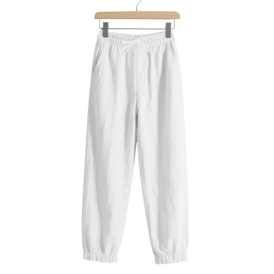 Herren Leichte Haremshose aus atmungsaktivem Material mit seitlichen Taschen EB