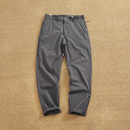 Herren Chino-Hose mit elastischem Bund und praktischen Eingrifftaschen EB