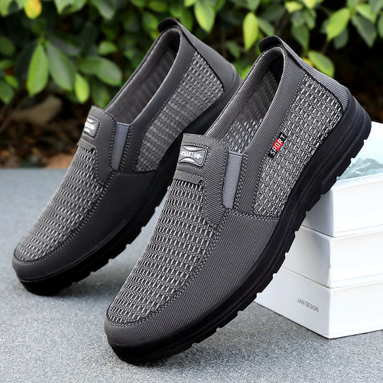 Damen Sportliche Slip-On Schuhe mit atmungsaktivem Obermaterial EB