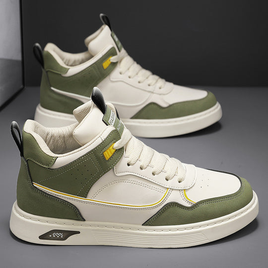 Damen Sneakers im sportiven High-Top Design mit gepolsterter Knöchelstütze EB
