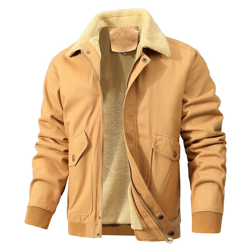 Herren modische Jacke mit luxuriösem Fleecefutter EB