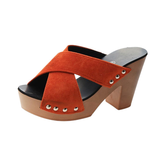 Damen Wedge-Sandaletten mit elegantem Knoten-Design und hochwertigem Fußbett EB