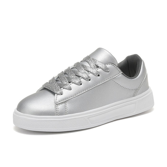 Herren Sleek Metallic Mode Sneakers EB