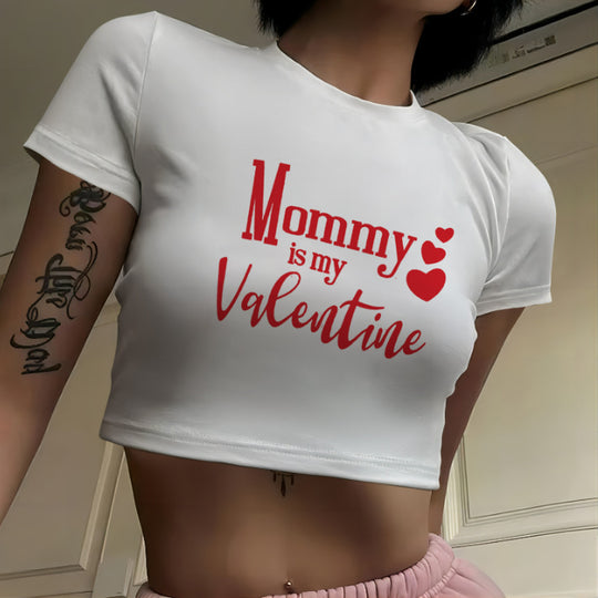 Damen Crop-Top mit innovativem Spinnen-Netz-Design EB