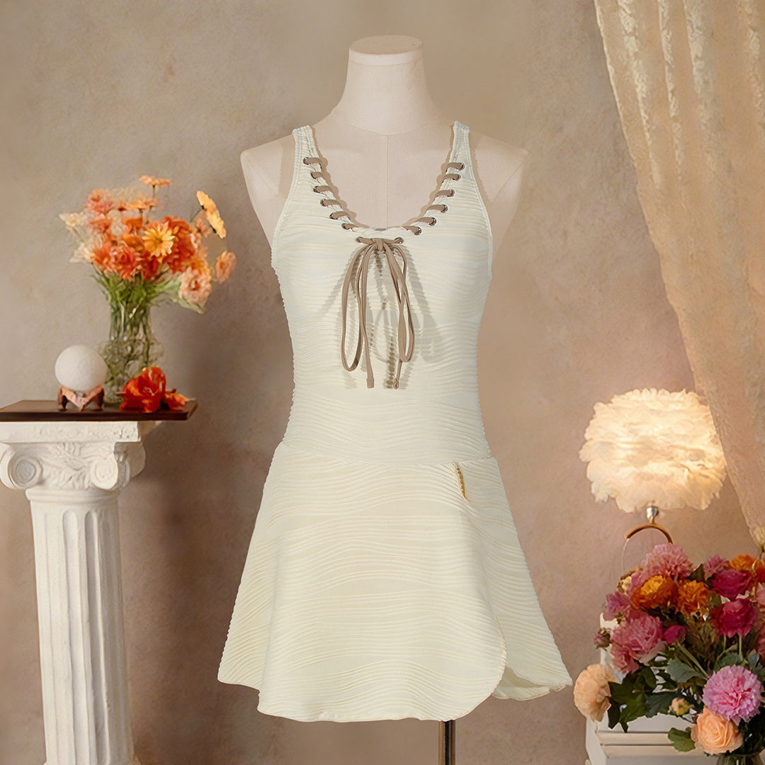 Damen Sommerkleid mit lockerer Passform EB