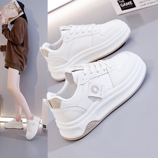 Damen modische Lauf-Sneaker mit gepolsterter Sohle und sportlichem Design EB