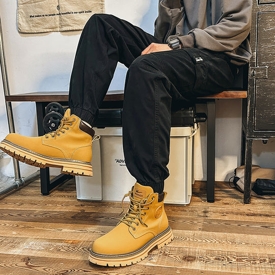 Herren Cargo-Joggerhose mit großen Pattentaschen, elastischem Bund und Gummbündchen EB