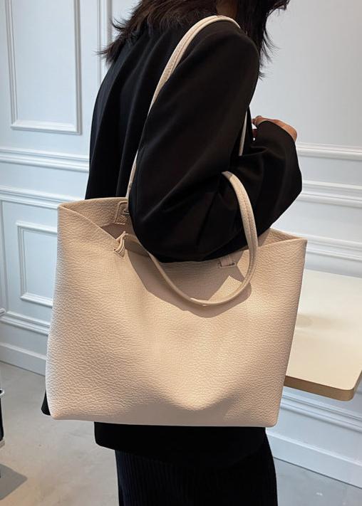EB | Geräumige Damen Schultertasche Aus Weichem Leder
