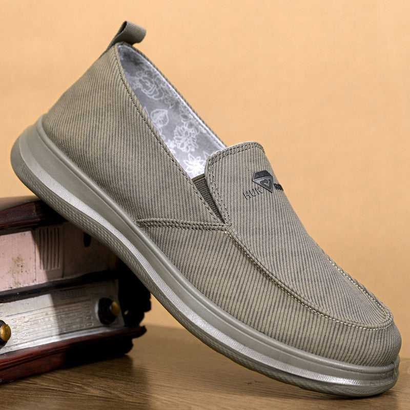 Damen Bequeme Slip-On Freizeitschuhe mit rutschfester Sohle und elastischem Obermaterial EB
