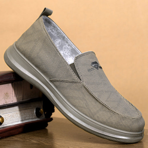 Damen Bequeme Slip-On Freizeitschuhe mit rutschfester Sohle und elastischem Obermaterial EB