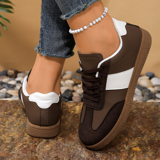Damen Sneakers im modernen Sportschnitt mit rutschfester Gummisohle EB