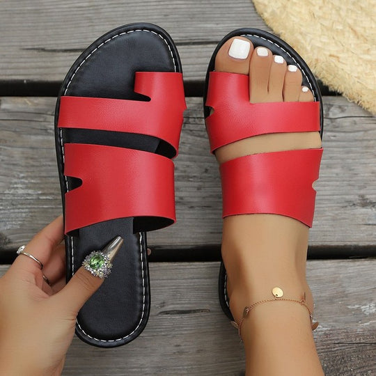 Damen Leder Sandalen EB