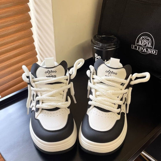 Damen Sportliche Sneakers mit modischem Design und bequemer Dämpfung EB