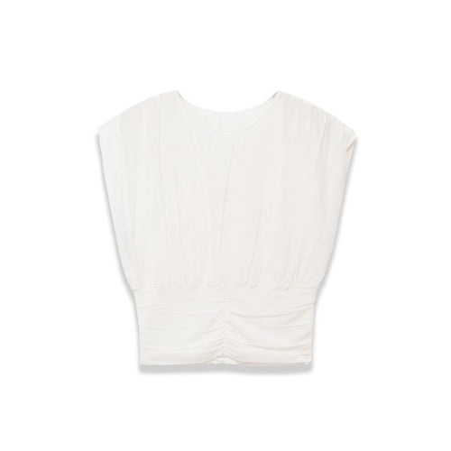 Damen modisches Oversize-Top mit raffiniertem Bund EB