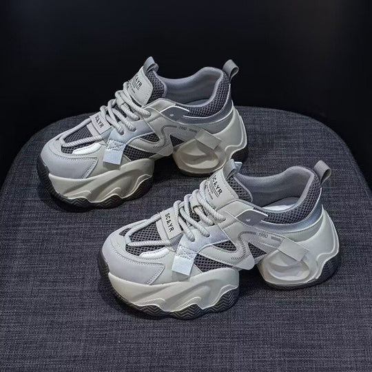 Damen Sportliche Sneakers mit rutschfester Sohle und atmungsaktivem Obermaterial EB