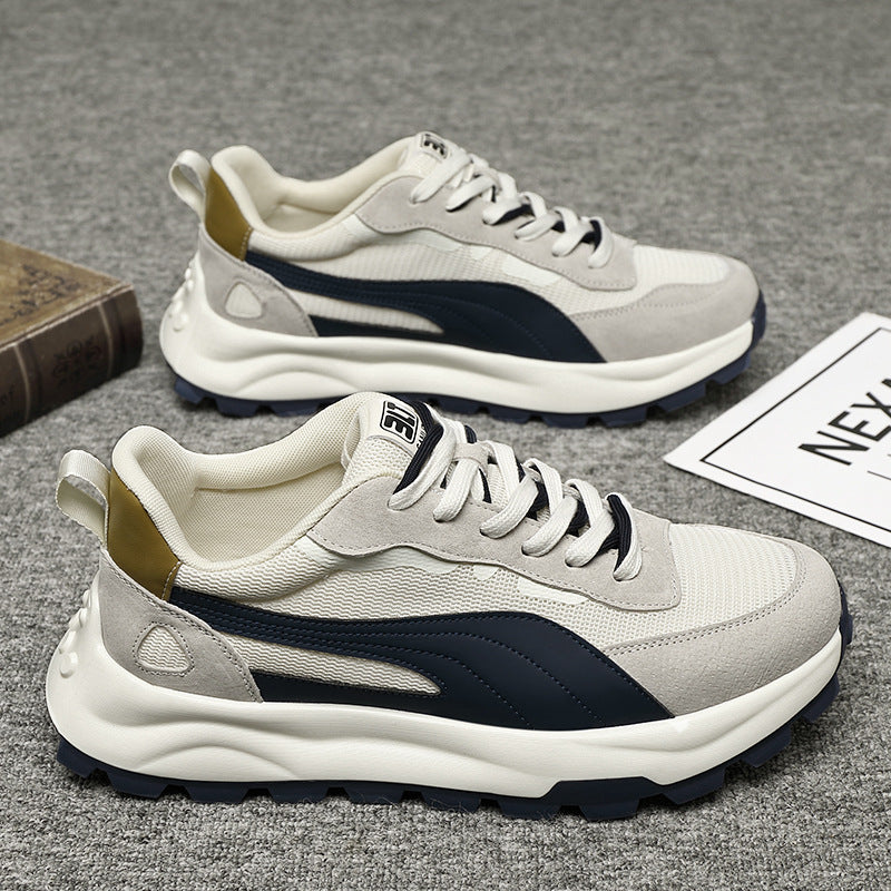 Damen Sportliche Sneakers mit atmungsaktiver Mesh-Oberfläche und dämpfender Sohle EB