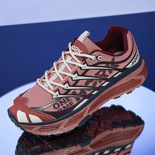 Herren technische Trailrunning-Sneaker mit stoßdämpfender Hohlkern-Zwischensohle verstärkter Zehenkappe und griffiger Offroad-Profilsohle EB