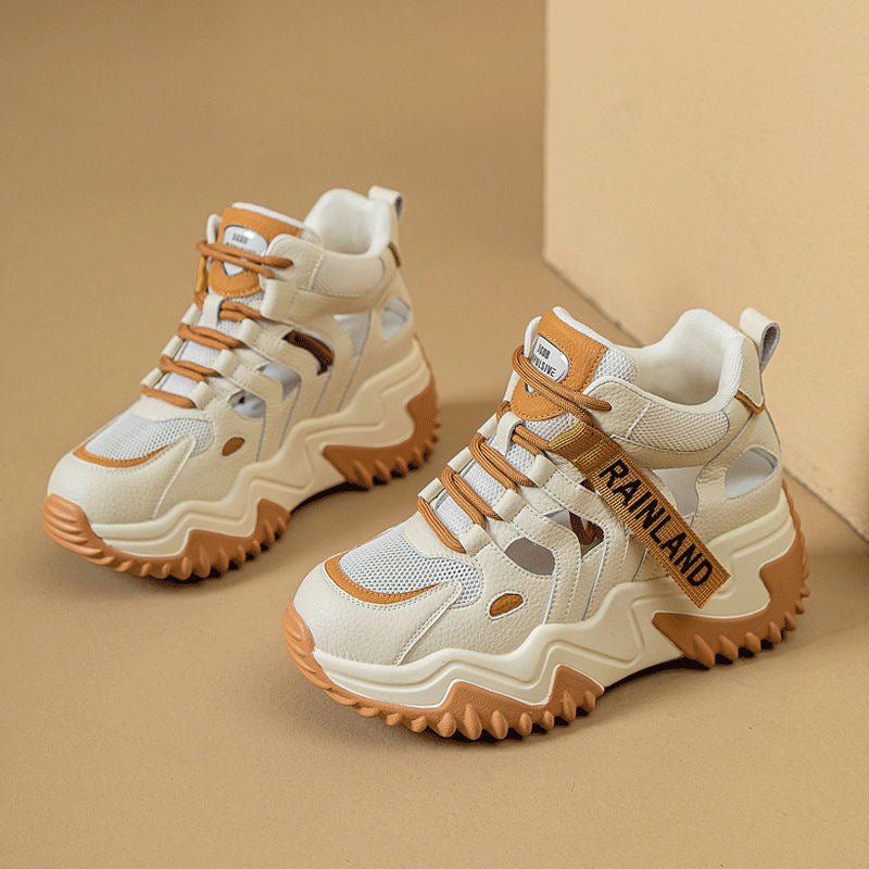Damen Sportliche Chunky Sneakers EB